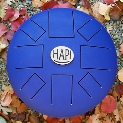 HAPI Drum - Inspired by the Hang Drum, melodic steel tongue drum 