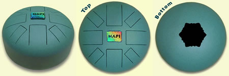 The HAPI Drum, steel tongue drum