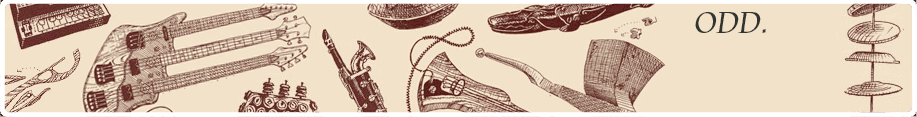 Get an odd instruments T-Shirt from Scatterbrain Tees!